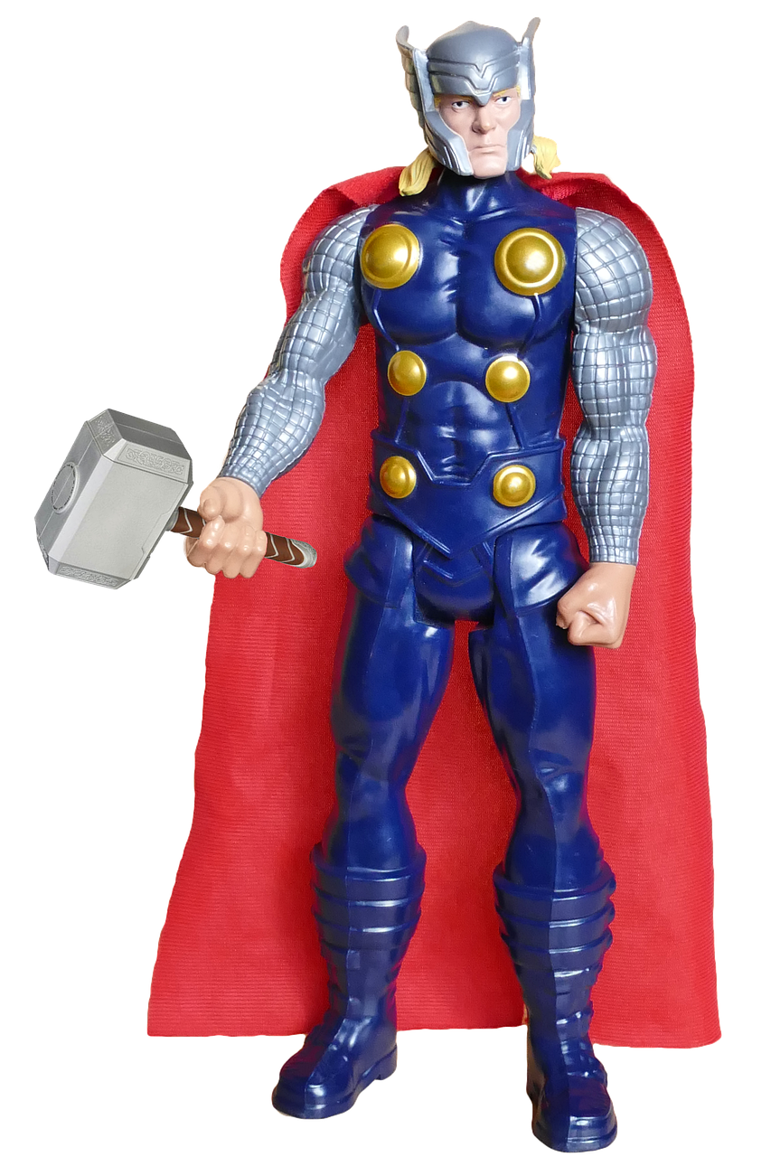super, hero, thor, super hero, power, superhero, strength, costume, cape, strong, man, courage, powerful, brave, people, red, cartoon, person, blue, hammer, asgard, icon, character, figure, action, guy, thor, thor, thor, thor, thor